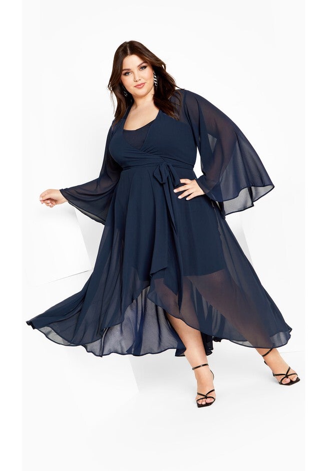 Fleetwood Maxi Dress - navy, TRUE, on-hover image number 1