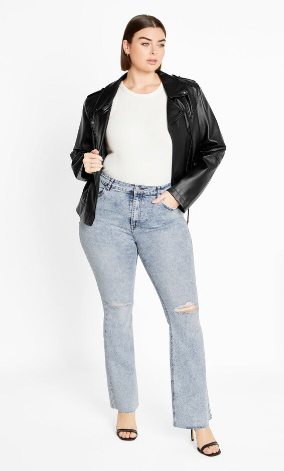 Asha Letitia Jean - light wash, BLUE, hi-res image number null