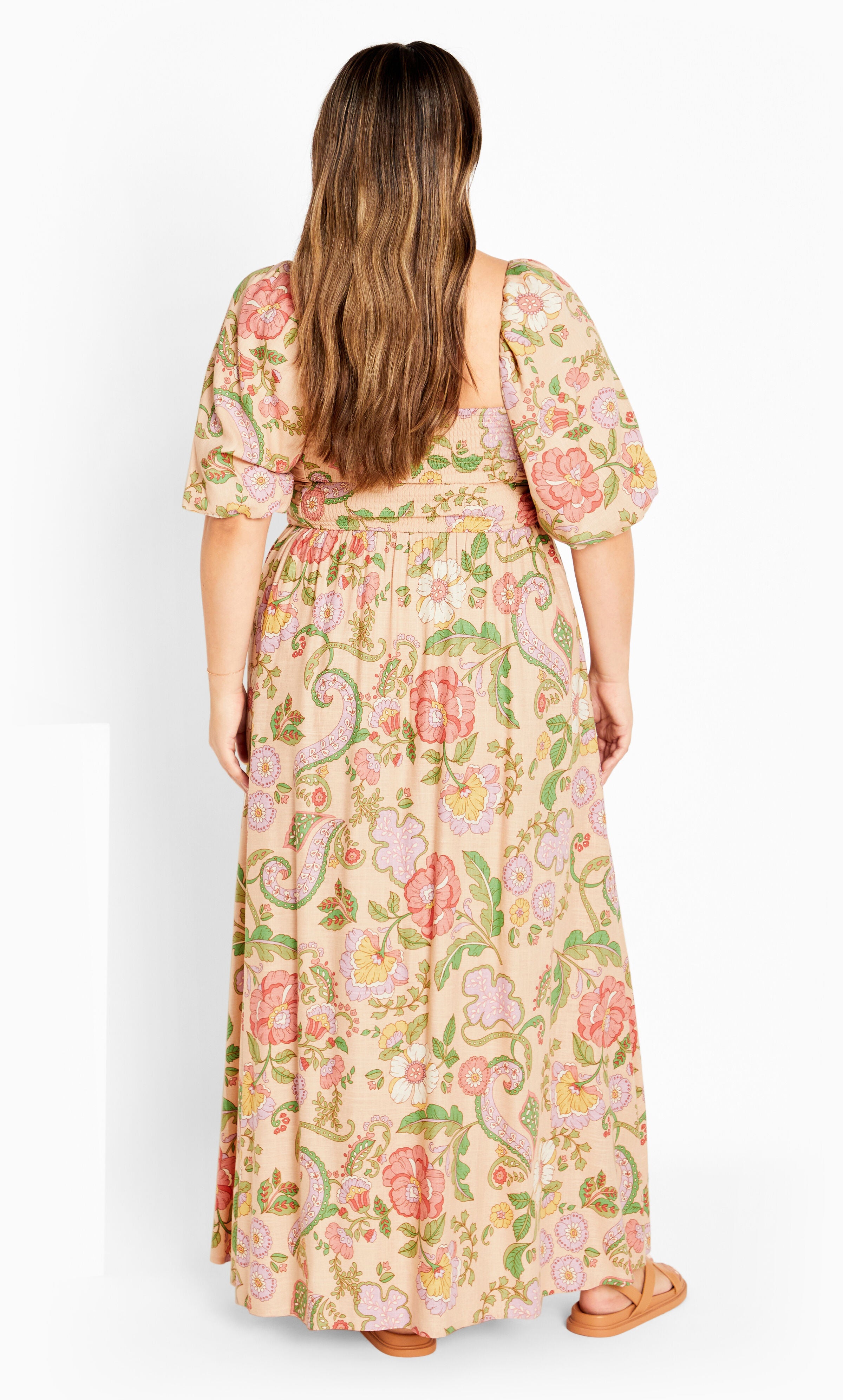 Ellea Maxi Dress - bellini, BEIGE, alternate image number 1