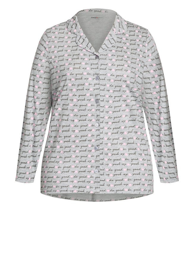 Button Through Sleep Top, BE GOOD, alternate image number null