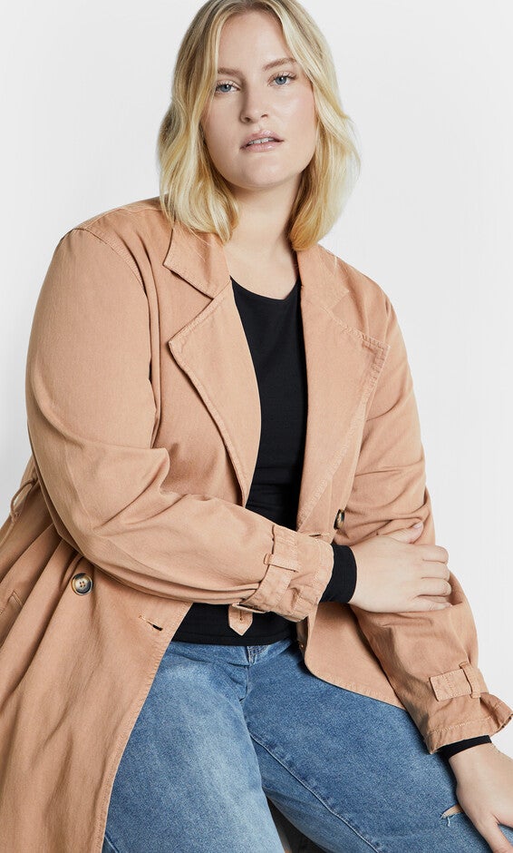 Laylo Trench Coat - caramel, BROWN, hi-res image number null