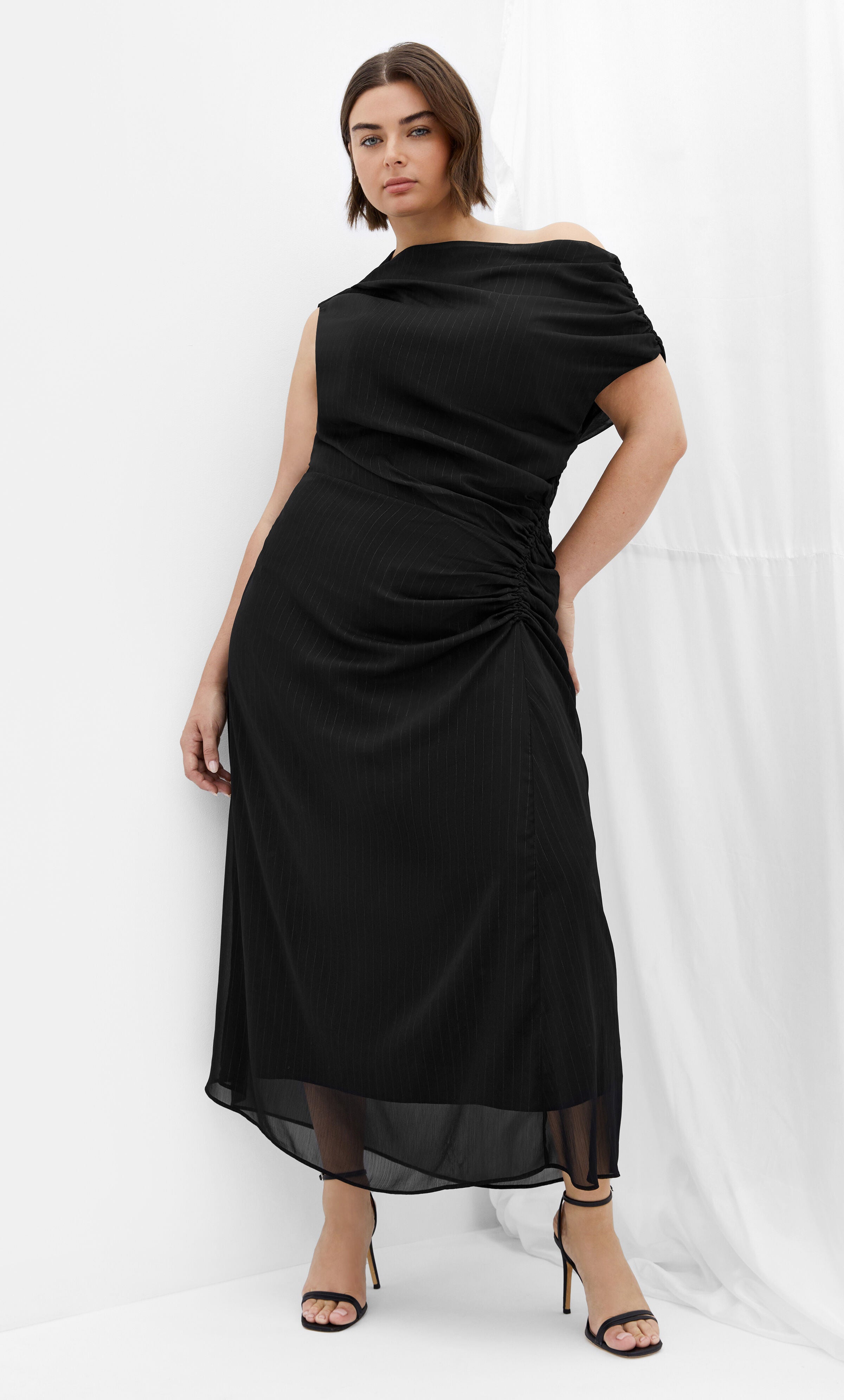 Vivid Maxi Dress - black, BLACK, hi-res image number 0