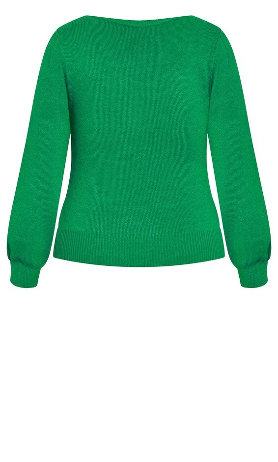 Maddie Jumper - greenstone, GREEN, alternate image number null