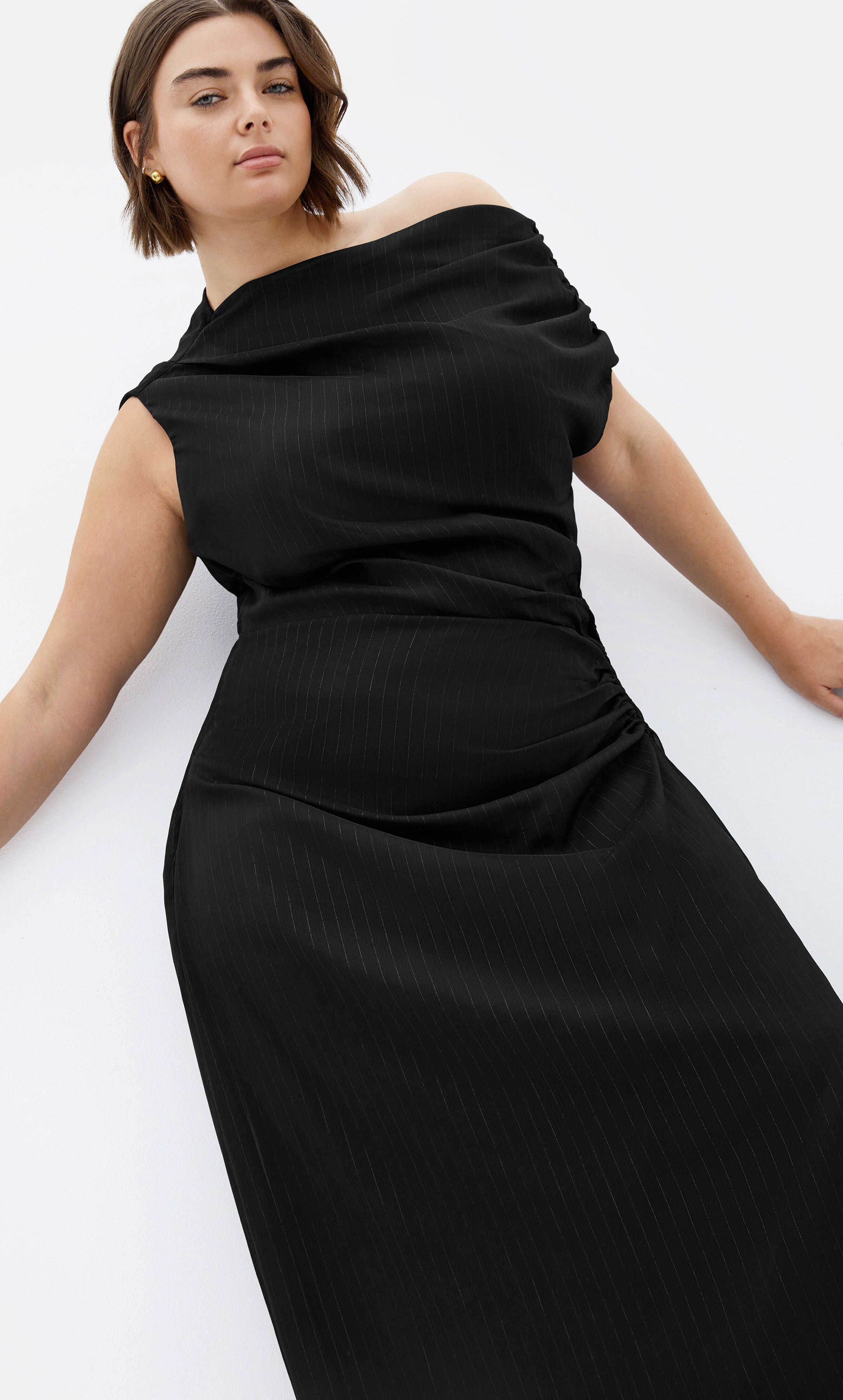 Vivid Maxi Dress - black, BLACK, alternate image number 2