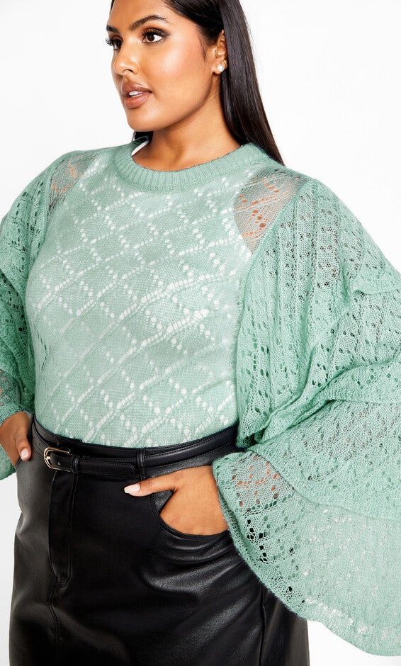 Estelle Sweater - ether, BLUE, alternate image number null