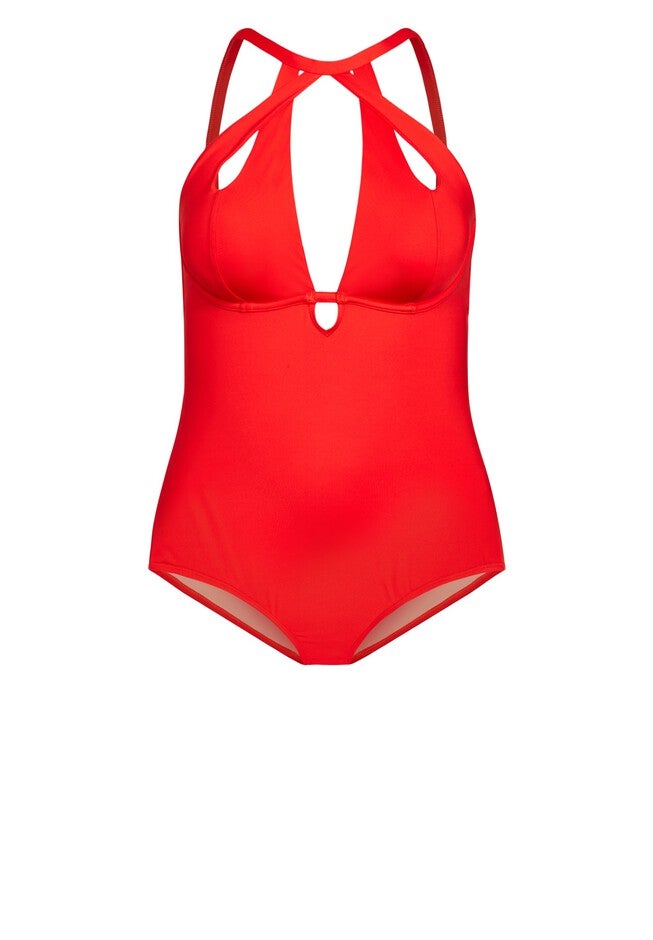 Cancun Underwire 1 Piece - grenadine, RED, alternate image number 2