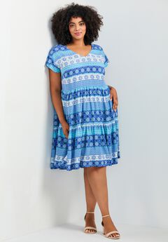 Unwind Tiers Dress