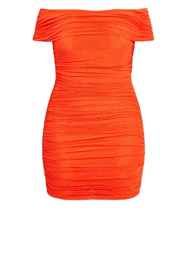 Kiera Night Queen Dress - tangerine, ORANGE, alternate image number 3