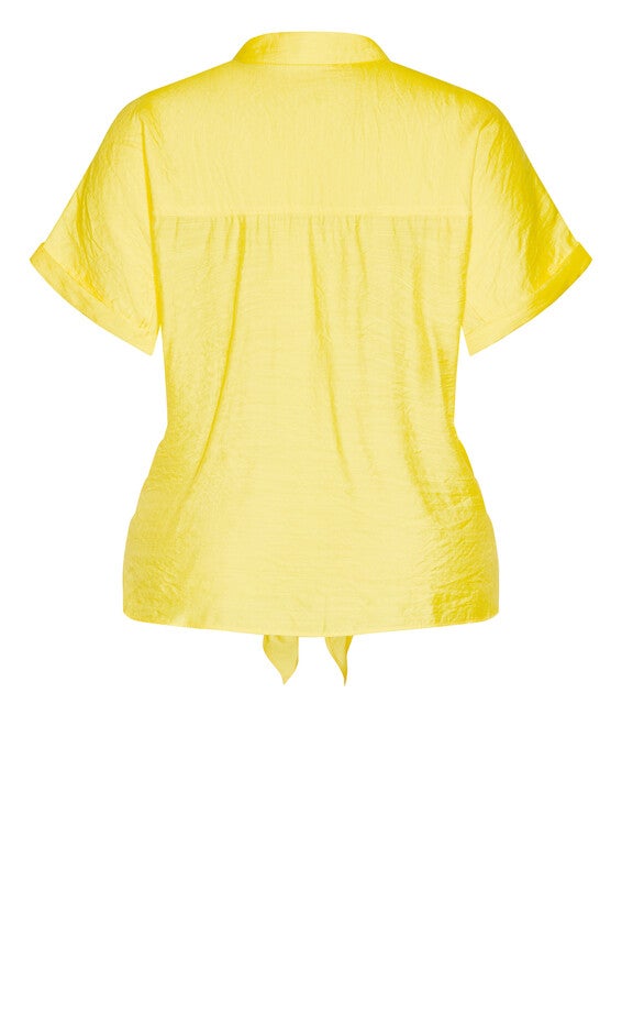 Relaxed Summer Shirt - yellow, YELLOW, alternate image number 6
