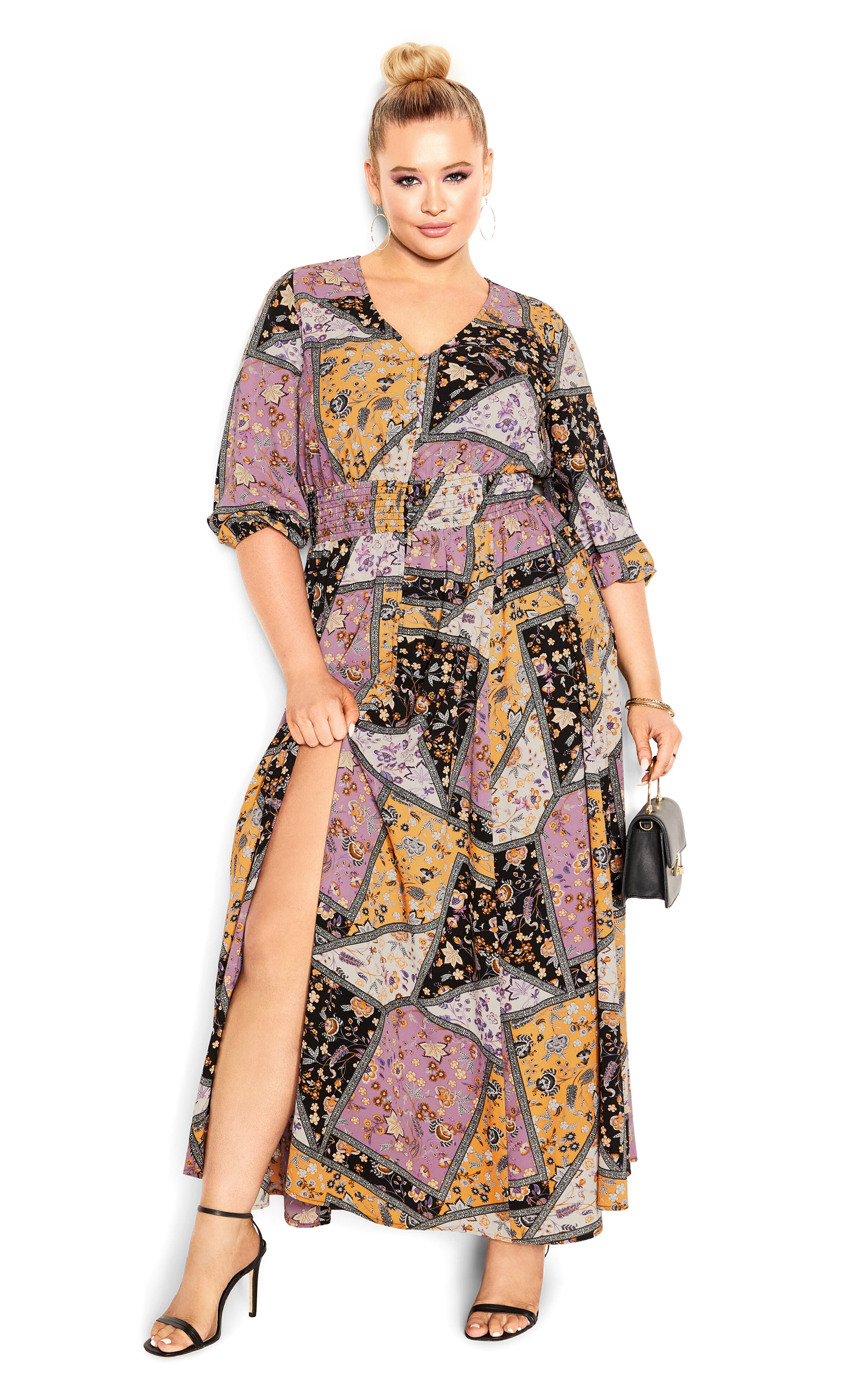 Harley Maxi Dress - black, BAROQUE, hi-res image number 0