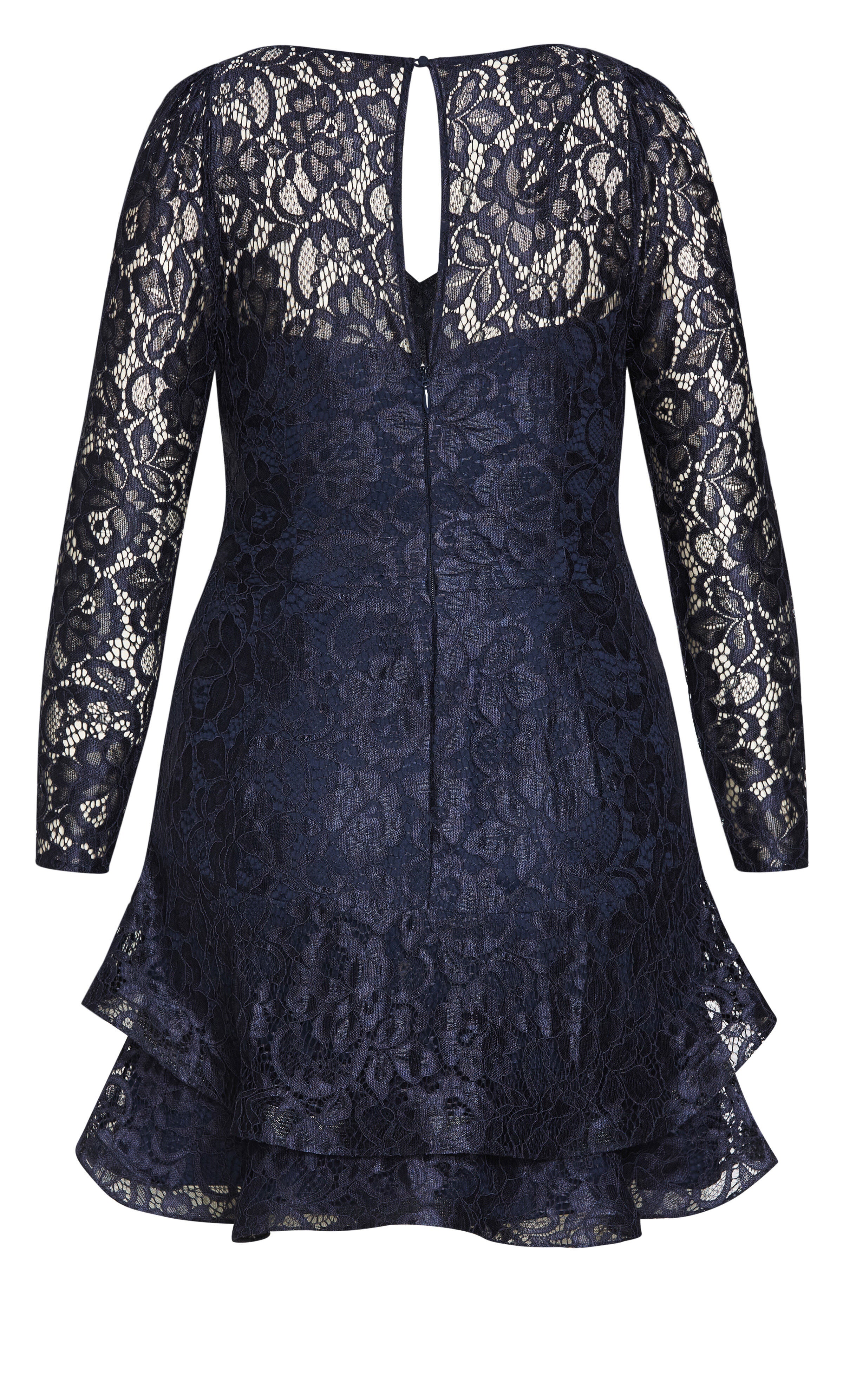 Lace Lover Dress - navy, BLUE, alternate image number 5