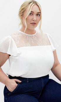 Malia Top - ivory