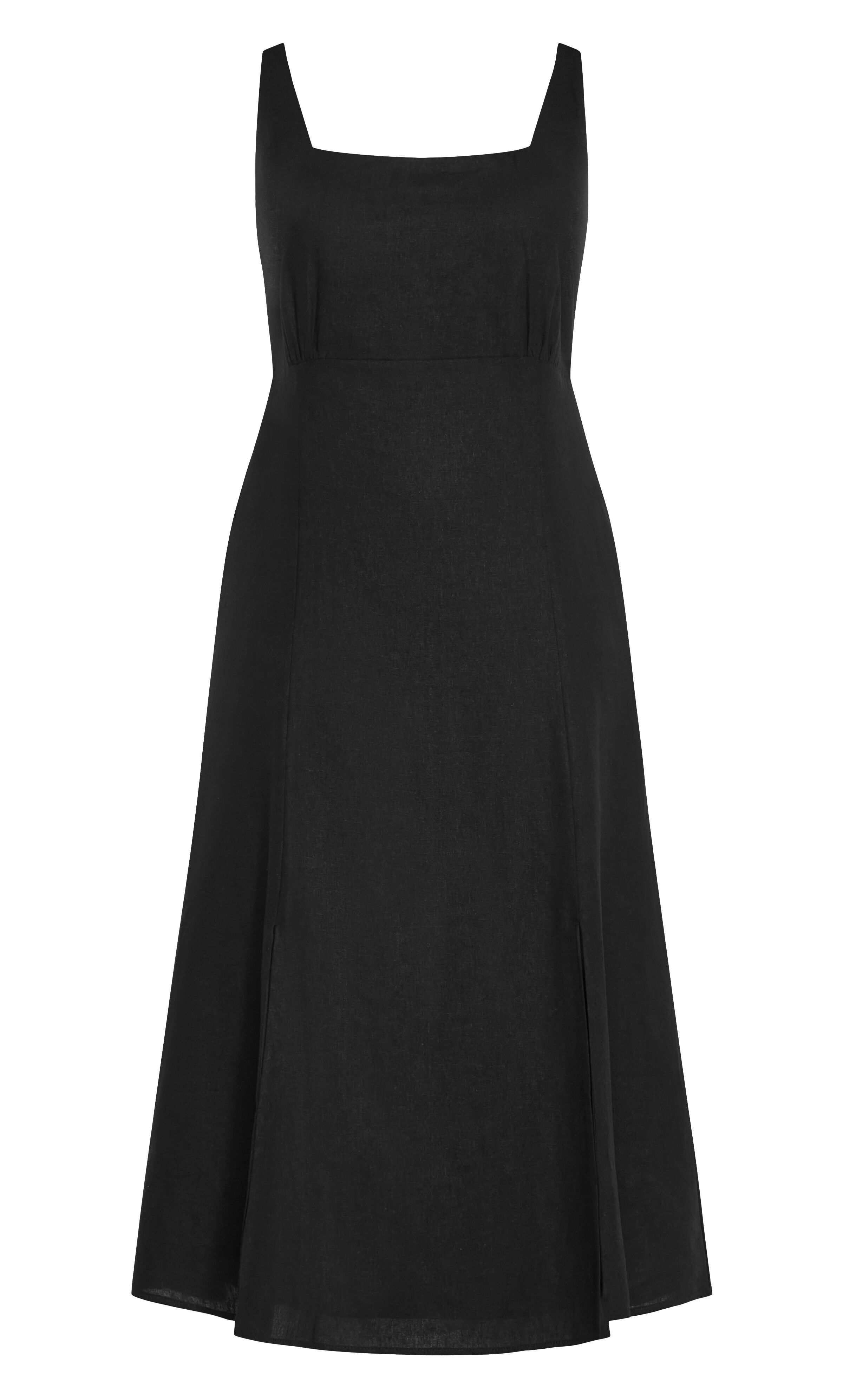 Elly Dress - black, BLACK, alternate image number 4