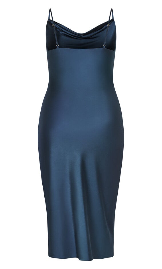 Adelina Dress - navy, NAVY, alternate image number null