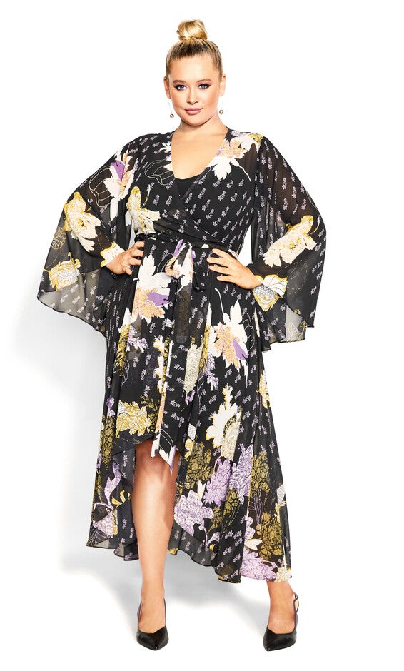 Maya Maxi Dress - black, BLACK, hi-res image number null