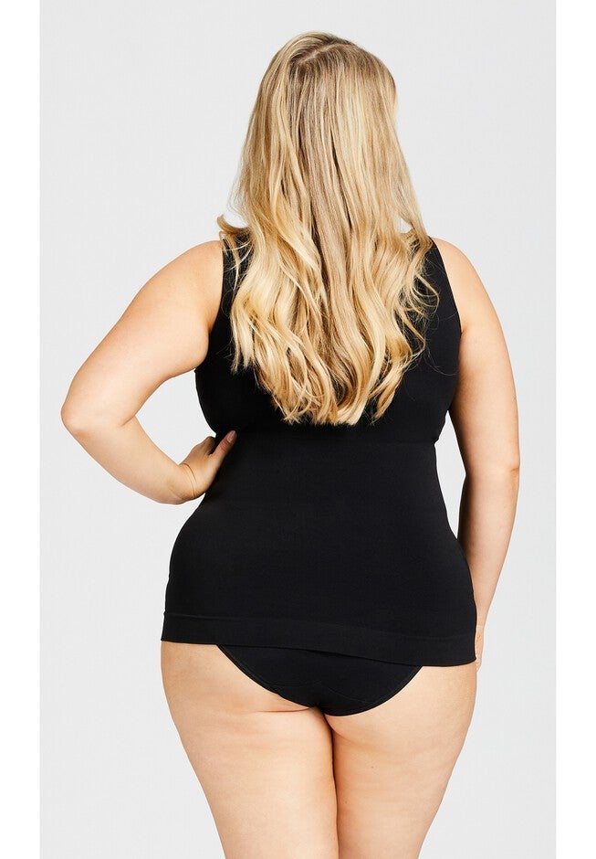 Seamless Shaping Cami, BLACK, on-hover image number null