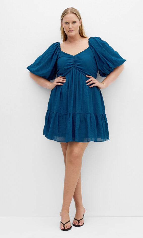 Marcy Dress - poseidon, BLUE, hi-res image number 0