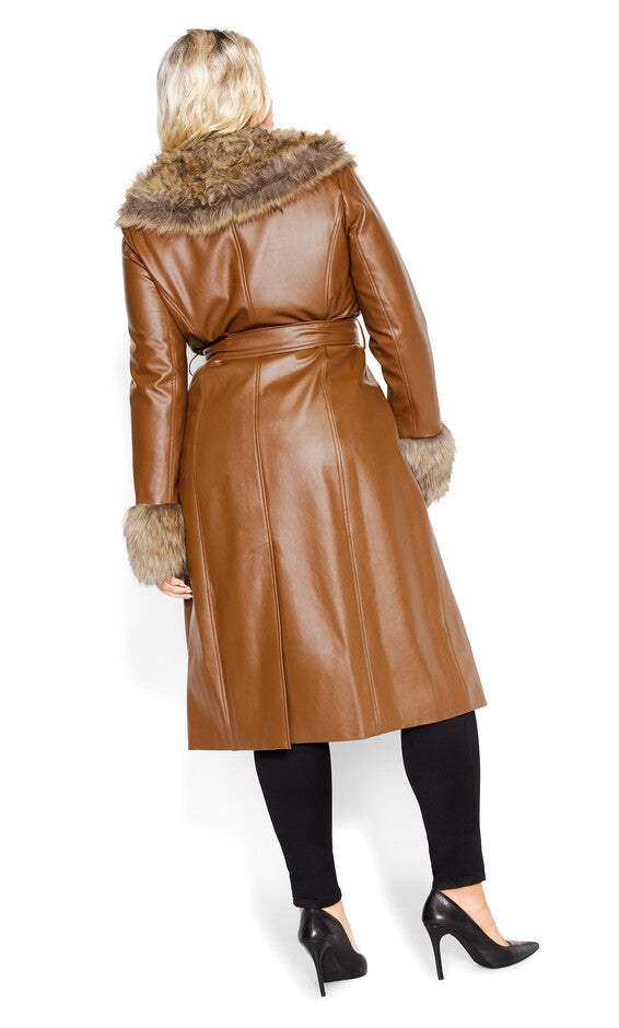 Spanish Romance Coat - copper, BROWN, alternate image number null