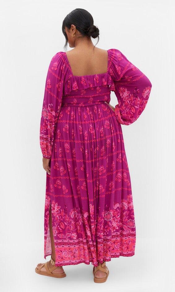 Estelle Maxi Dress - magenta, PURPLE, alternate image number null
