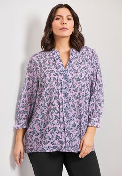 Pintuck Popover Top