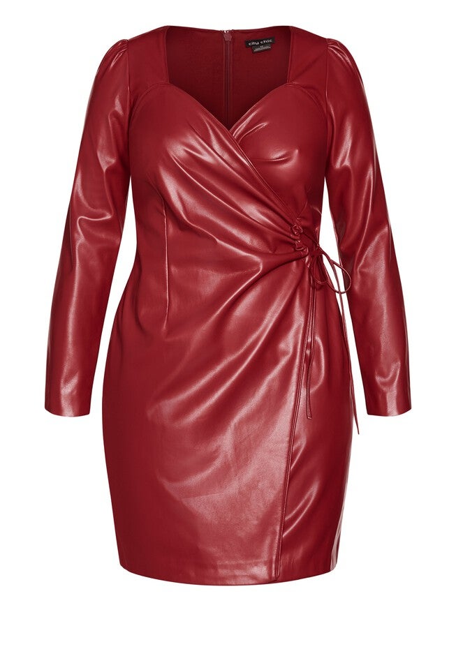 Cindy Dress - red, RED, alternate image number 5