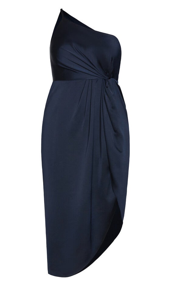 Sensual Dress - navy, BLUE, alternate image number 4