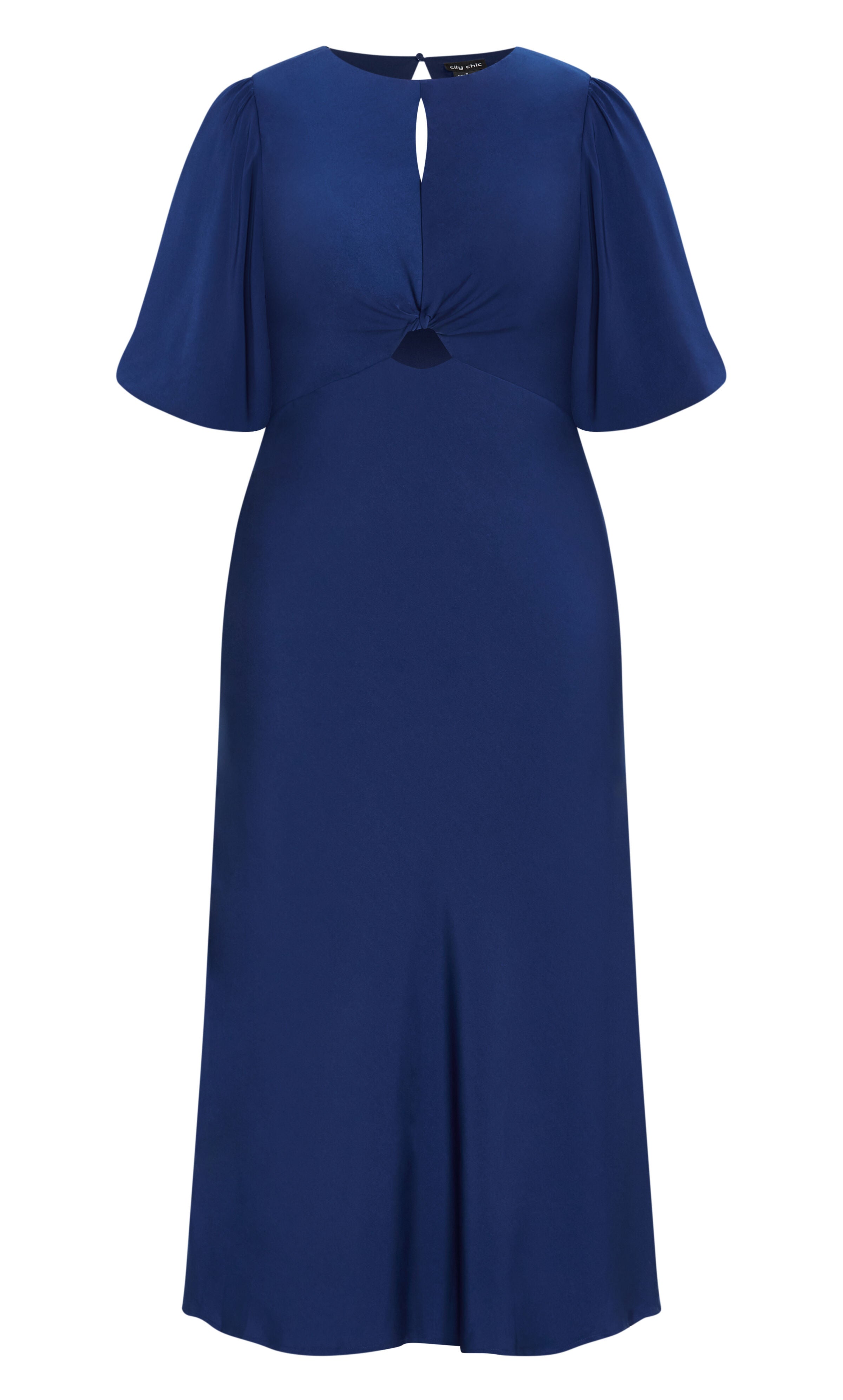 Ines Puff Dress - ocean, BLUE, alternate image number 3