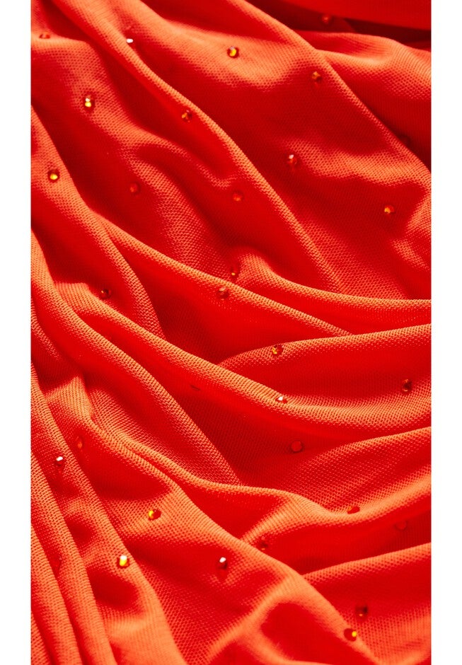 Kiera Night Queen Dress - tangerine, ORANGE, alternate image number 5
