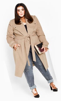 Isabella Coat - buff