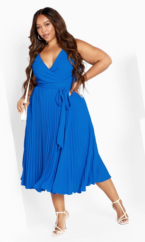 Lilly Dress - sky blue, SKY BLUE, hi-res image number 0