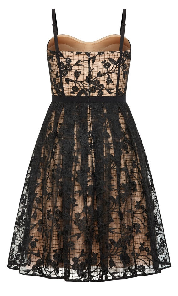 Angeline Dress - black, BLACK, alternate image number 4