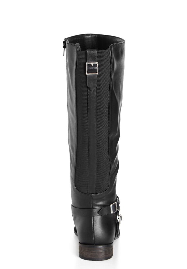 WIDE FIT Allegra Knee Boot - black, BLACK, alternate image number 2