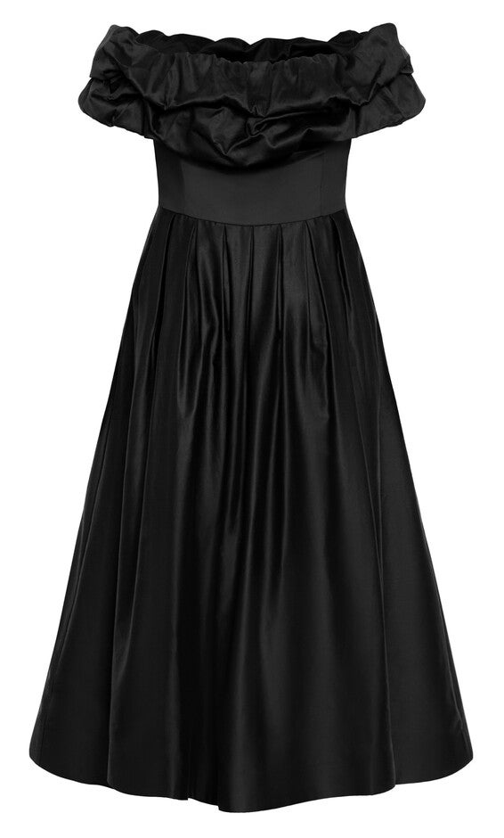 Mayah Dress - black, BLACK, alternate image number null