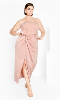 Leyla Maxi Dress - ballet pink