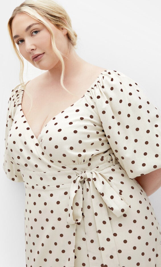 Claudine Print Dress - cream, CREAM, alternate image number 2