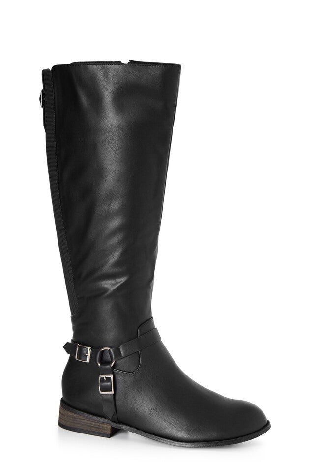 WIDE FIT Allegra Knee Boot - black, BLACK, hi-res image number 0