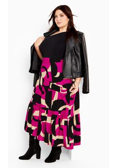 Saskia Tiered Skirt