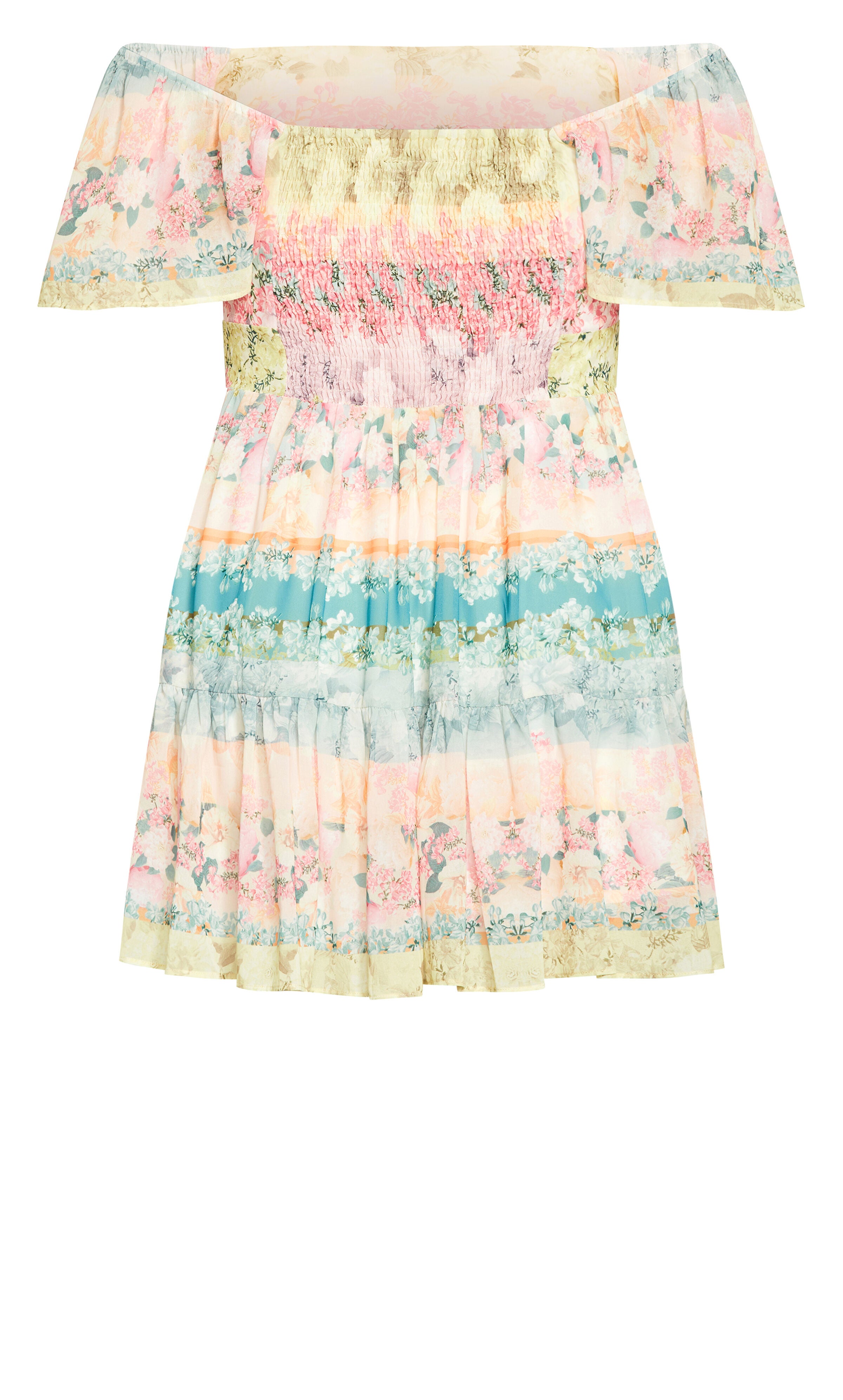 Reece Dress - lemon, BEIGE, alternate image number 4