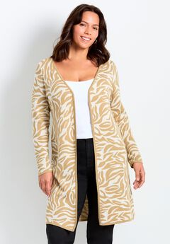 Open Front Sweater Cardigan