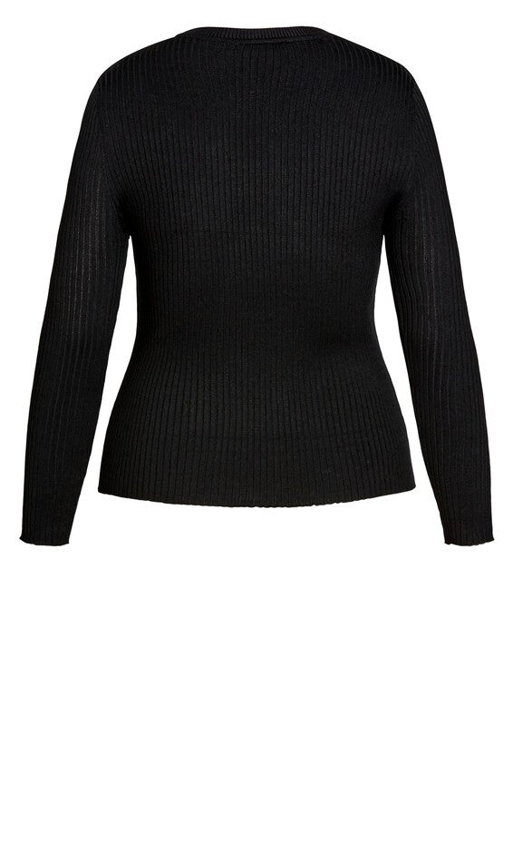 Ella Sweater - black, BLACK, alternate image number null