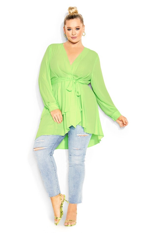 Shibara Top - citrus, YELLOW, on-hover image number null