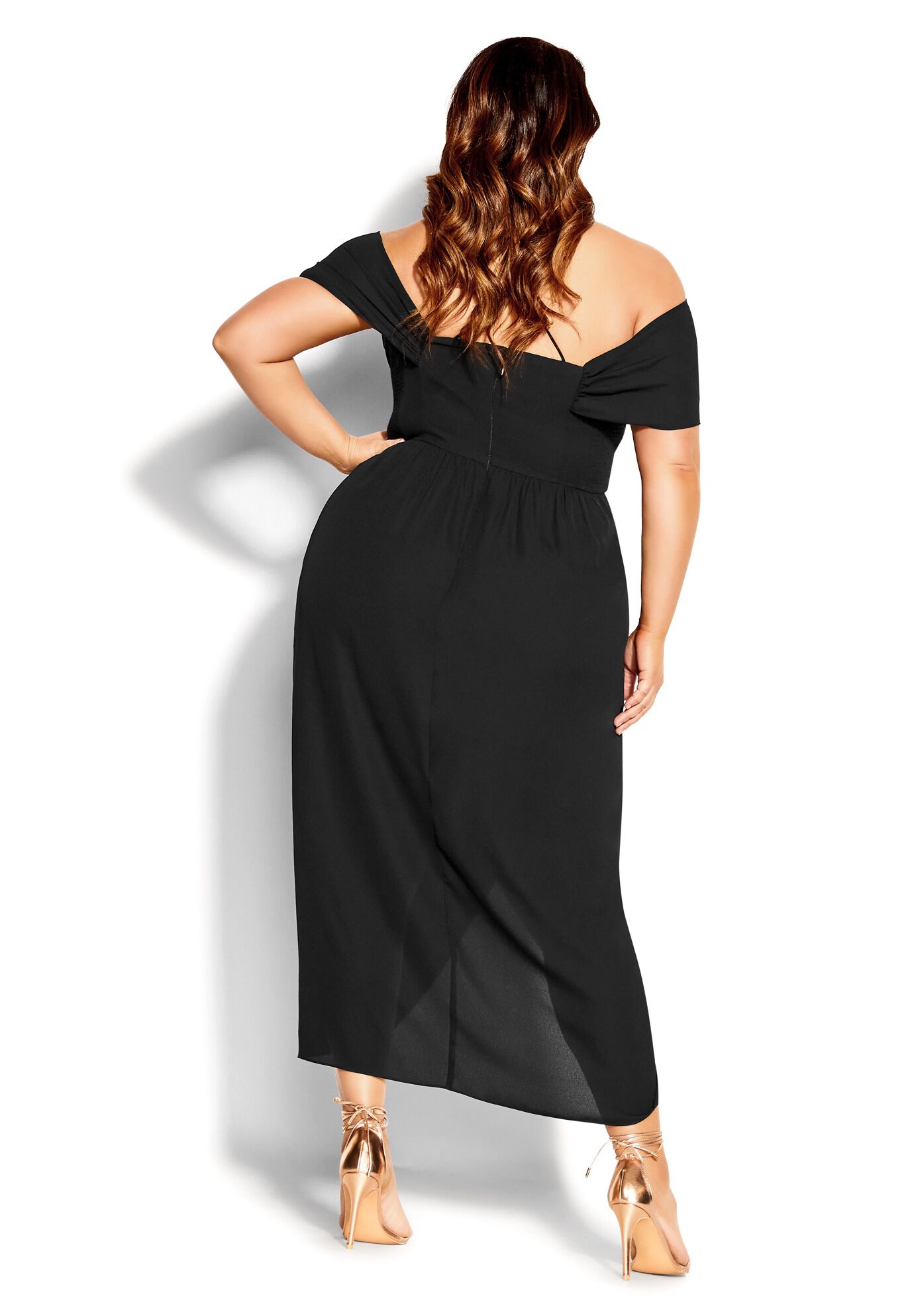 Entwine Maxi Dress, BLACK, on-hover image number 1
