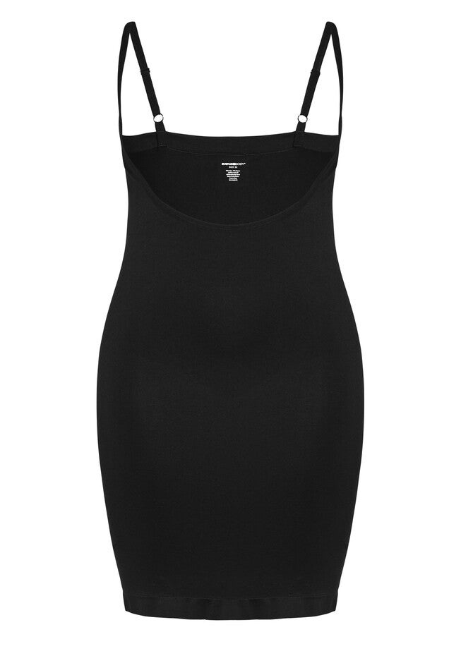 Seamless Shaper Slip, BLACK, alternate image number 3