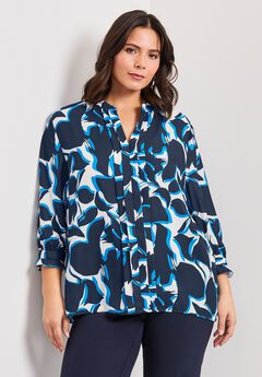 Pintuck Popover Top