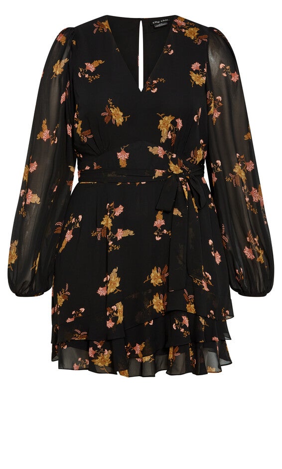 Mackenzie Dress - black, ANGELINA, alternate image number null