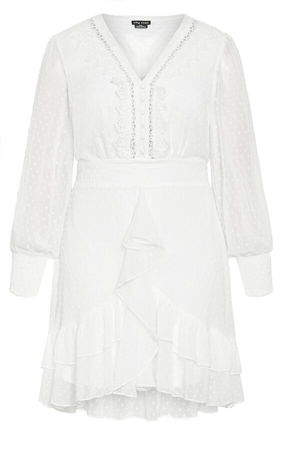 Lea Dress - cream, CREAM, alternate image number 5