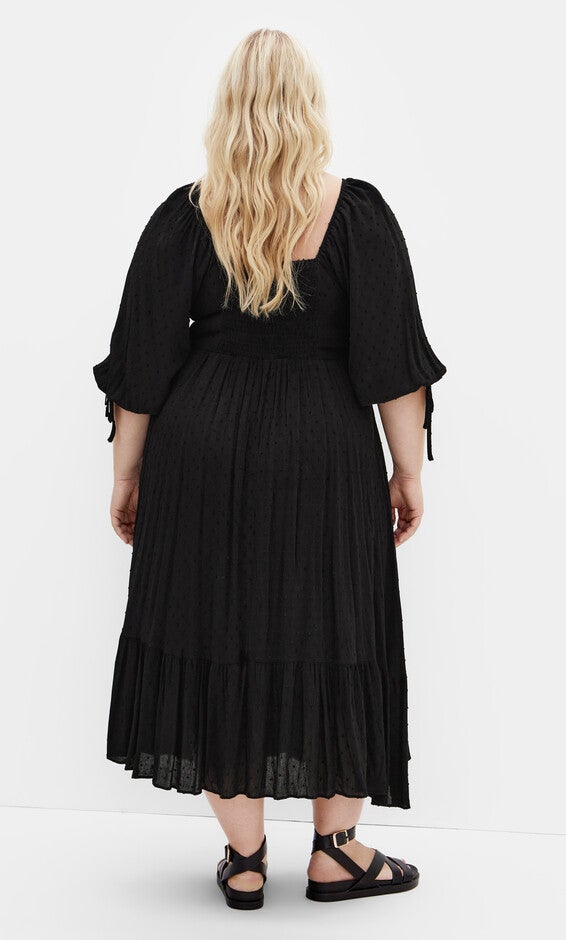 Ally Dress - black, BLACK, alternate image number 2