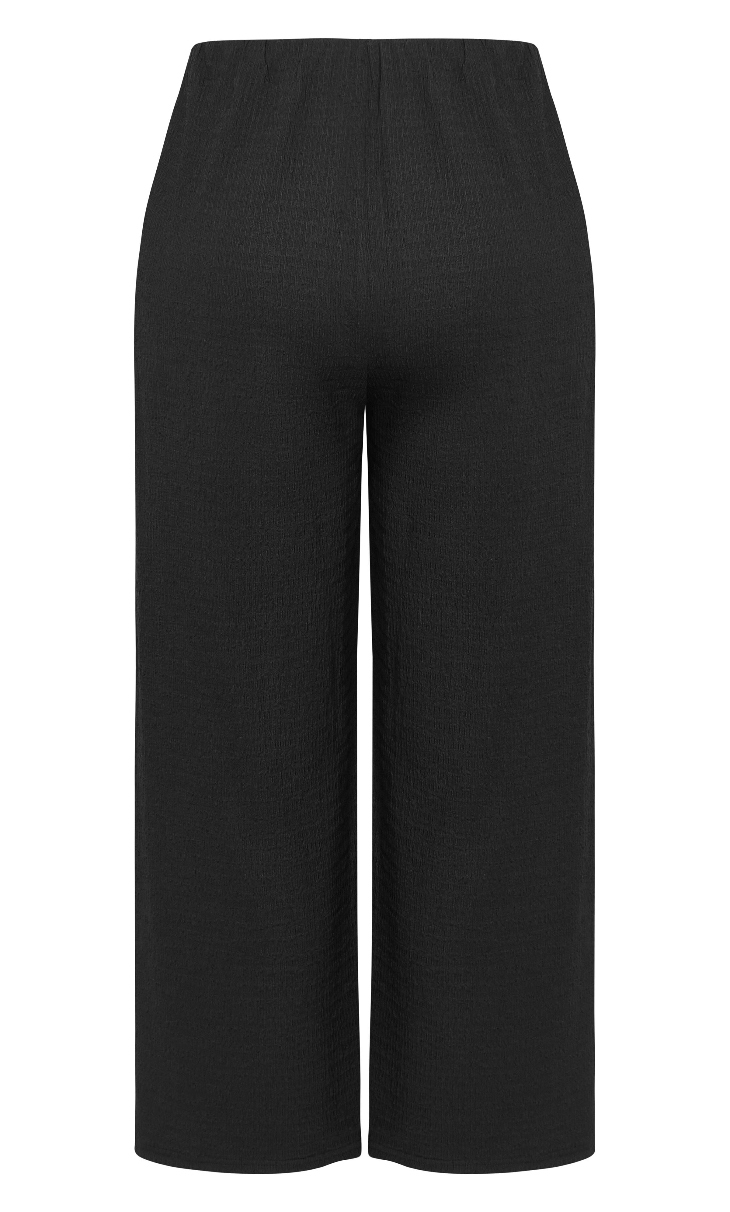 Brianna Wide Leg Pant, BLACK, alternate image number 5