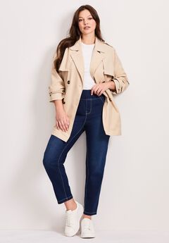 Butter Denim Pull-On High Rise Jean