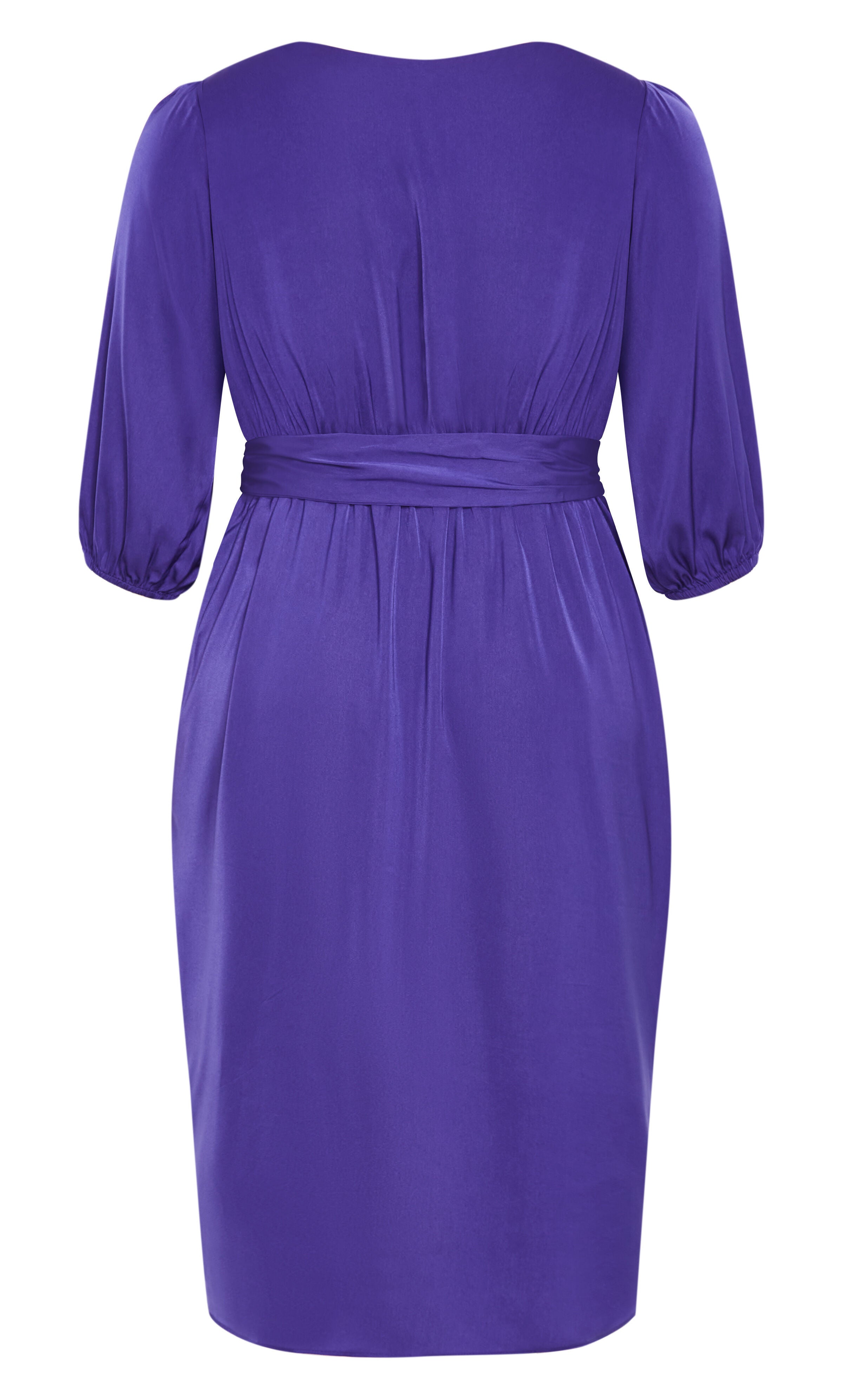 Opulent Elbow Sleeve Dress - violet, PURPLE, alternate image number 5